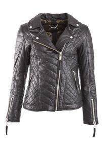 Maze, Damen Lederjacke 'Hillaby1', Schwarz