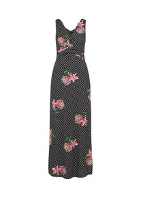 s.Oliver BLACK LABEL, Damen Kleid, Rosa / Schwarz / Weiß