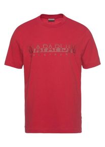 Napapijri, Herren Shirt 'Sevora', Rot