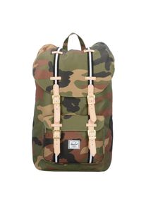 HERSCHEL, Damen 'Little America 18 Backpack' Rucksack 52 cm, Laptopfach, Hellbeige / Braun / Khaki / Schwarz