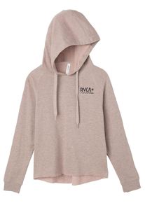 RVCA, Damen Kapuzenpullover 'Glance', Beige / Schwarz