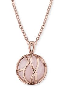 Engelsrufer, Damen Kette 'Paradise ERN-Lilparadise-RQ-R', Rosegold / Rosa