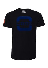 Code-Zero, Herren T-Shirt 'CODE', Blau / Schwarz