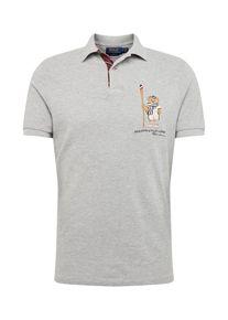 Polo Ralph Lauren, Herren Poloshirt 'SSKCBEARCM1', Grau