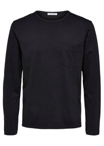 Selected Homme, Herren T-Shirt, Schwarz