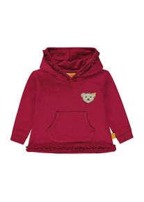 Steiff, M&auml;dchen Kapuzenpullover, Rot