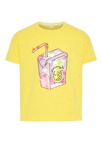 name it, Mädchen T-Shirt, Gelb / Mischfarben