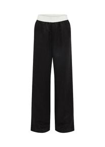 10DAYS, Damen Hose, Schwarz / Wei&szlig;