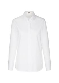 Jacques Britt, Damen Hemdbluse, Wei&szlig;