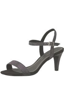 Marco Tozzi, Damen Sandalette, Schwarz
