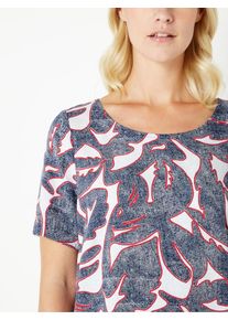 Sandwich, Damen Top, Navy / Rot / Wei&szlig;