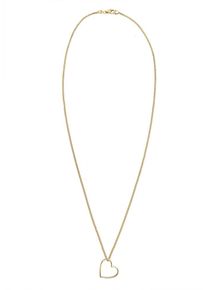 Elli Premium, Damen Kette 'Herz', Gold