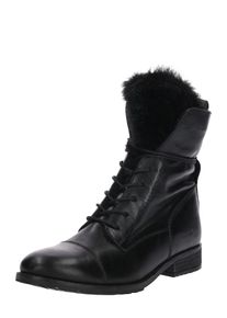 ABOUT YOU, Damen Schnürschuhe 'Sally', Schwarz