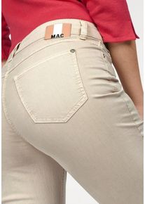 MAC, Damen Gerade Jeans 'Angela', Beige