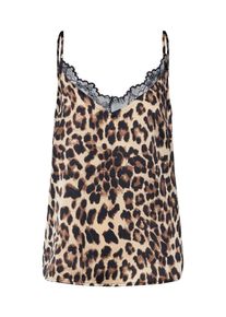 Only, Damen Top, Braun / Schwarz