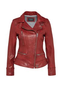 Oakwood, Damen Lederjacke, Feuerrot