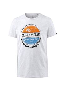 WLD, Herren T-Shirt 'SUPER VISTAS', Hellgrau