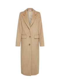 EDITED, Damen Mantel 'Danika', Beige / Weiß