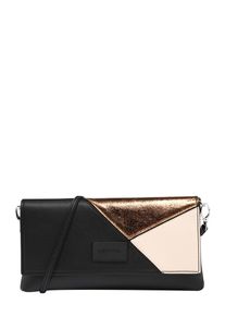 comma, Damen Clutch, Creme / Gold / Schwarz