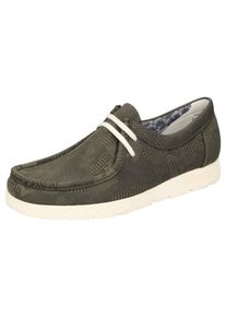 Sioux, Herren Mokassin 'Grash.-H191-41', Oliv / Wei&szlig;