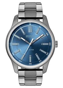 Hugo, Herren Uhr '1530080', Himmelblau / Silber