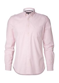 Marc O'Polo Marc O'Polo, Herren Hemd, Hellpink / Wei&szlig;