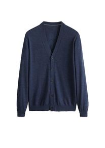Mango Man, Herren Cardigan 'Willy', Dunkelblau