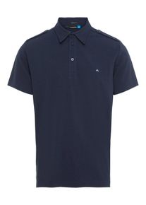 J. Lindeberg J.Lindeberg, Herren 'Cliff reg JL Pique' Poloshirt, Navy / Weiß