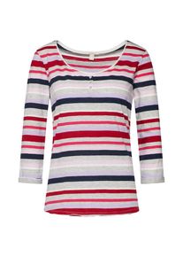 Esprit, Damen Shirt, Blau / Grau / Pink