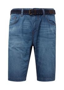 Tom Tailor, Herren Shorts 'Josh', Blue Denim