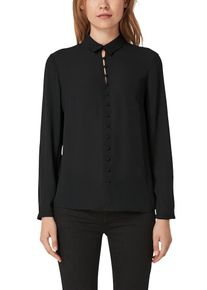 s.Oliver BLACK LABEL, Damen Bluse, Schwarz