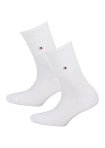 Tommy Hilfiger, Damen Socken, Wei&szlig;