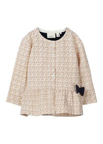 name it, M&auml;dchen Strickjacke, Dunkelblau / Gold / Rot / Wei&szlig;