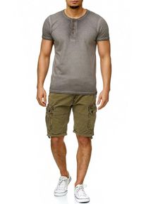 INDICODE JEANS, Herren Shirt 'Keswick', Stone