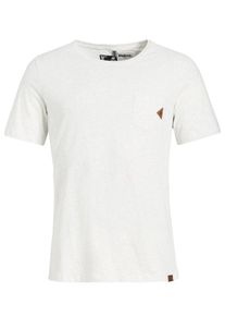 Khujo, Herren T-Shirt 'SONDO', Wei&szlig;