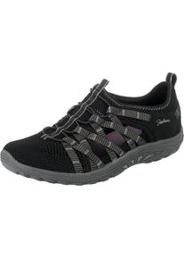 Skechers, Damen Sneaker, Hellgrau / Schwarz