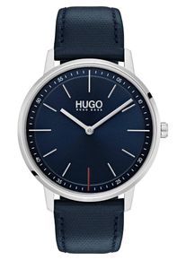 Hugo, Herren Uhr 'Exist Business', Kobaltblau / Silber
