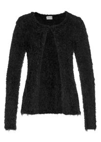 Boysen's BOYSEN'S, Damen Strickjacke, Schwarz