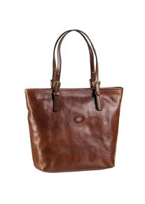 The Bridge, Damen Leder Shopper 'Story Donna', Braun