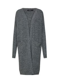 V&eacute;ro Moda VERO MODA, Damen Cardigan'VMTINNI LS LONG OPEN CARDIGAN', Grau