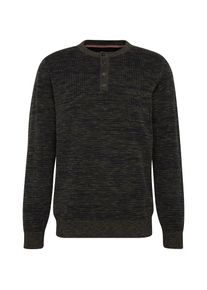 Tom Tailor, Herren Pullover, Navy / Oliv