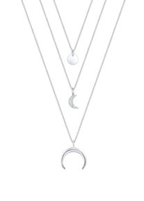 Elli, Damen Halskette 'Layer', Silber