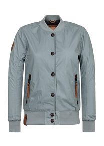 Naketano, Damen Jacke 'Frei & Gef&auml;hrlich', Hellgrau