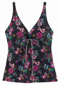 Venice Beach, Damen B&uuml;gel-Tankini-Top 'Sugar', T&uuml;rkis / Gelb / Lachs / Pink / Schwarz / Wei&szlig;