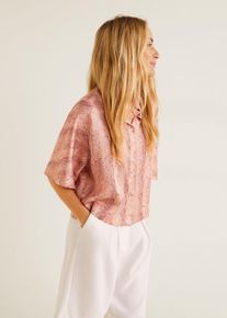 Mango, Damen Bluse 'Ines44', Rot