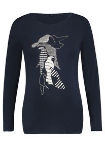 Esprit Maternity, Damen T-shirt, Nachtblau / Wei&szlig;