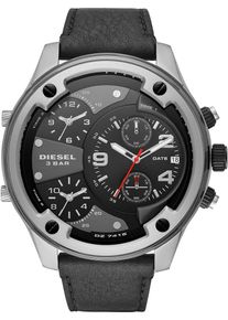 Diesel, Herren Chronograph, Dunkelgrau / Schwarz
