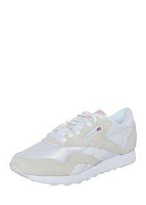 Reebok CLASSIC, Damen Sneaker aus Materialmix, Beige / Wei&szlig;