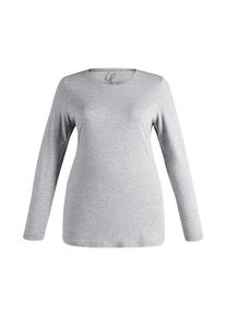 Ulla Popken, Damen Shirt, Grau