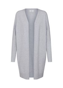Only, Damen Strickjacke 'KAMMI', Hellgrau